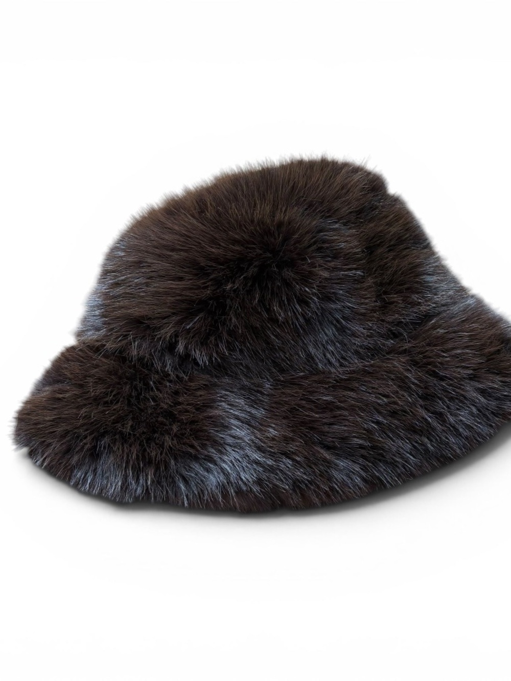 Brown Faux Fur Hat Festival Rave